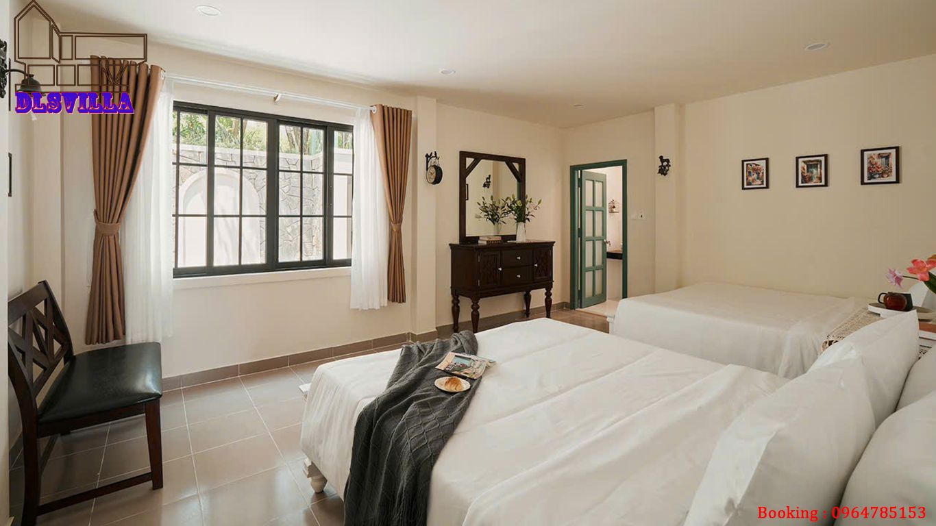 VILLA ĐÀ LẠT DL085 - Trải nghiệm phong cách châu Âu giữa lòng Đà Lạt 10 villa da lat dl085 8