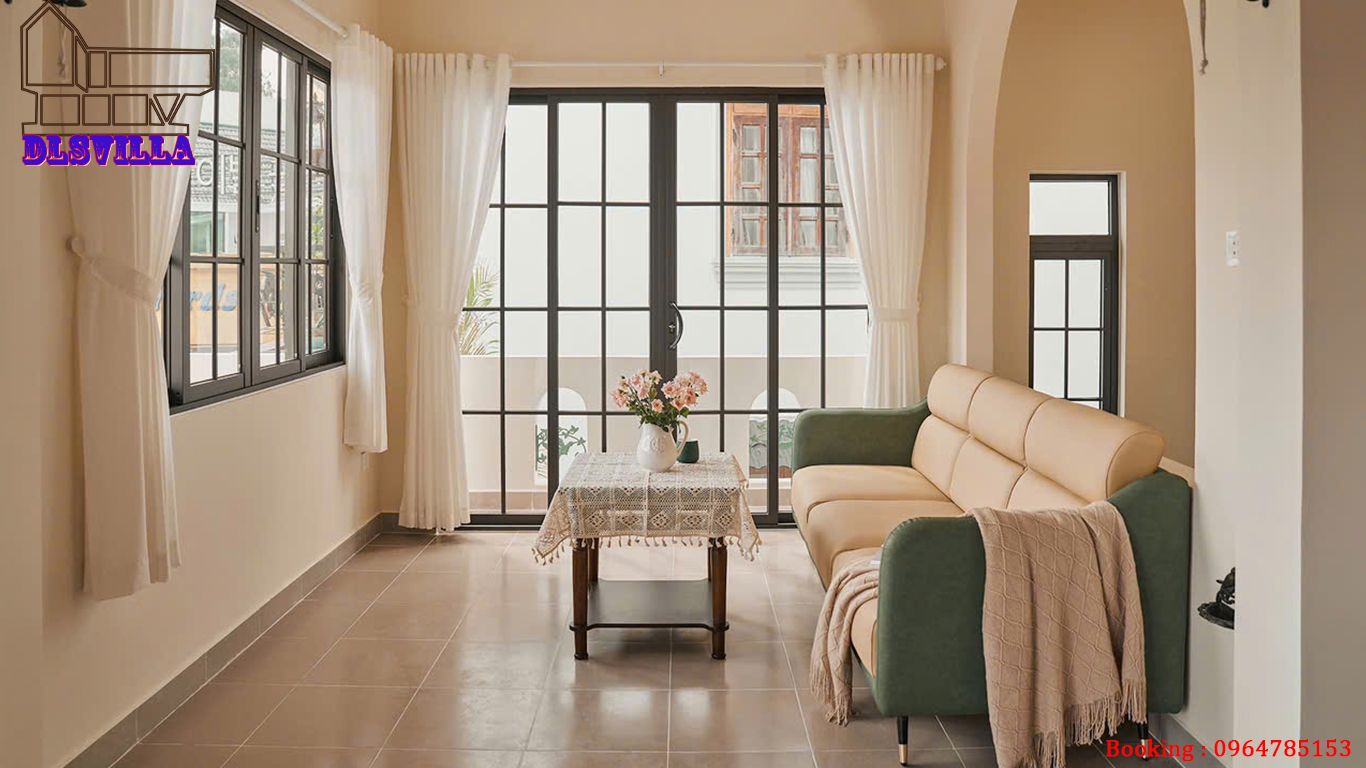 VILLA ĐÀ LẠT DL085 - Trải nghiệm phong cách châu Âu giữa lòng Đà Lạt 11 villa da lat dl085 9