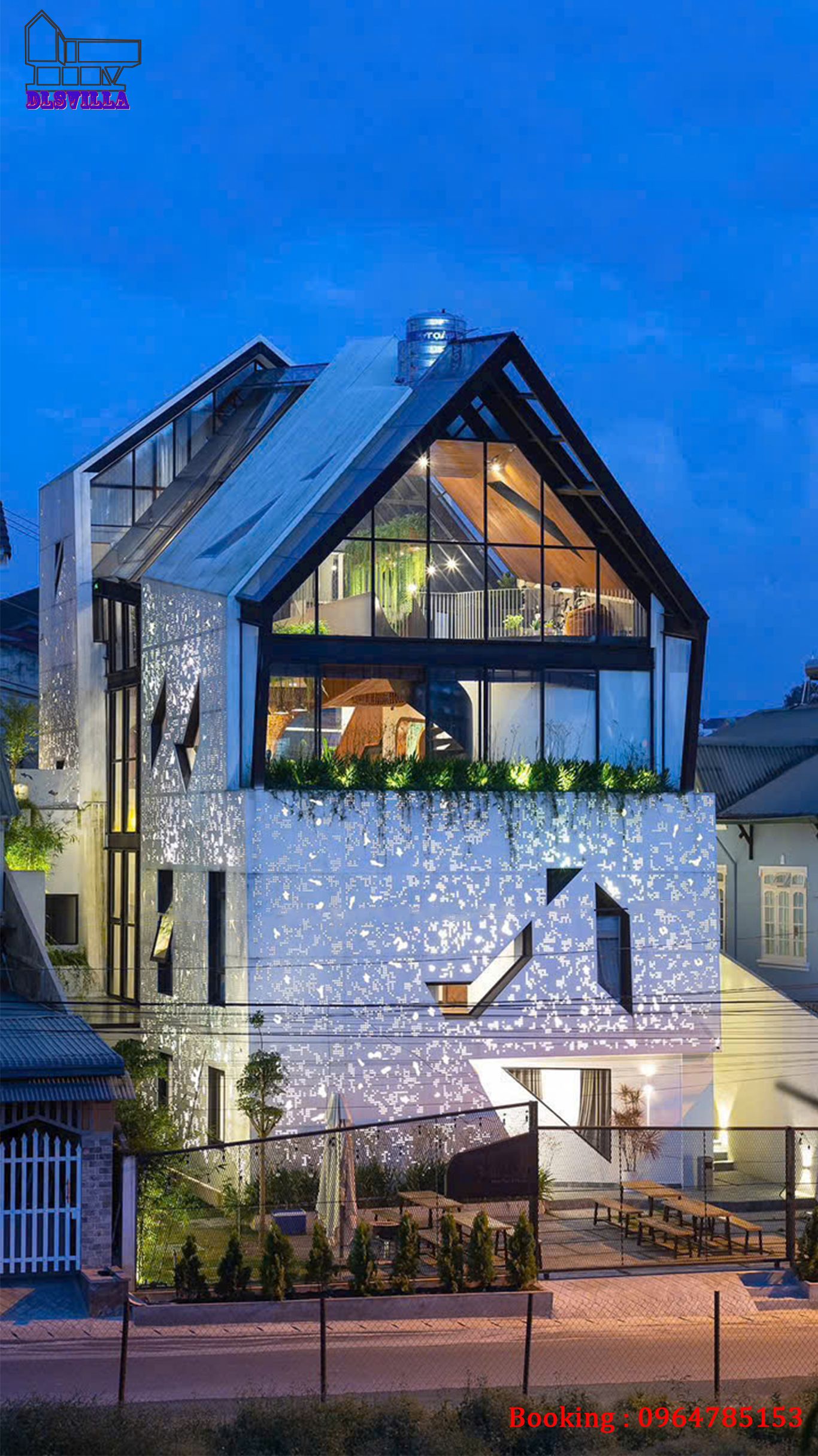 VILLA ĐÀ LẠT DL088-THIẾT KẾ ĐỘC ĐÁO, NGHÌN GÓC CHECK IN 3 villa da lat dl088 1