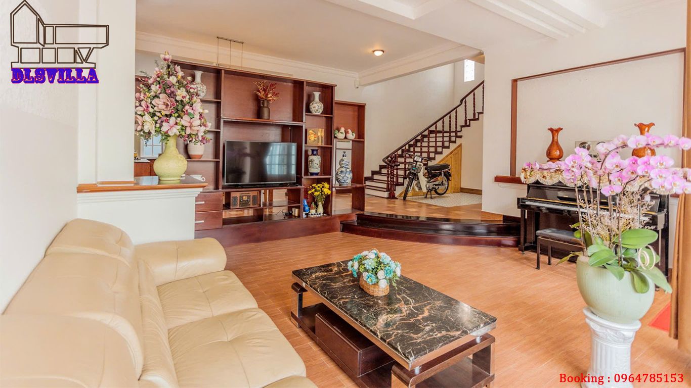 VILLA ĐÀ LẠT DL101-Trải Nghiệm Căn Villa Giữa Trung Tâm Thành Phố 6 villa da lat dl101 4