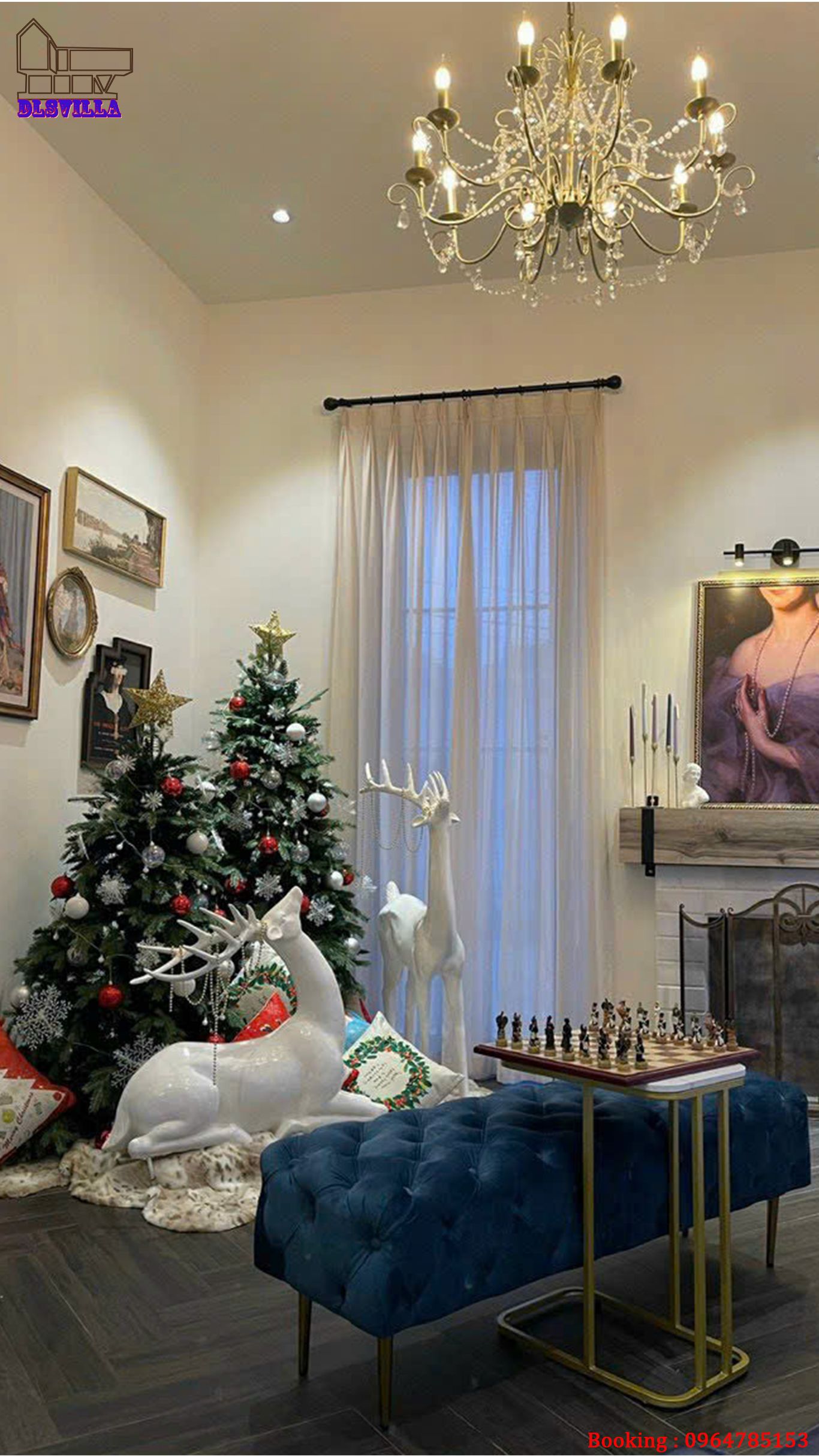 VILLA ĐÀ LẠT DL105-Biệt Thự Châu Âu Giữa Lòng Phố Núi 26 villa da lat dl105 24