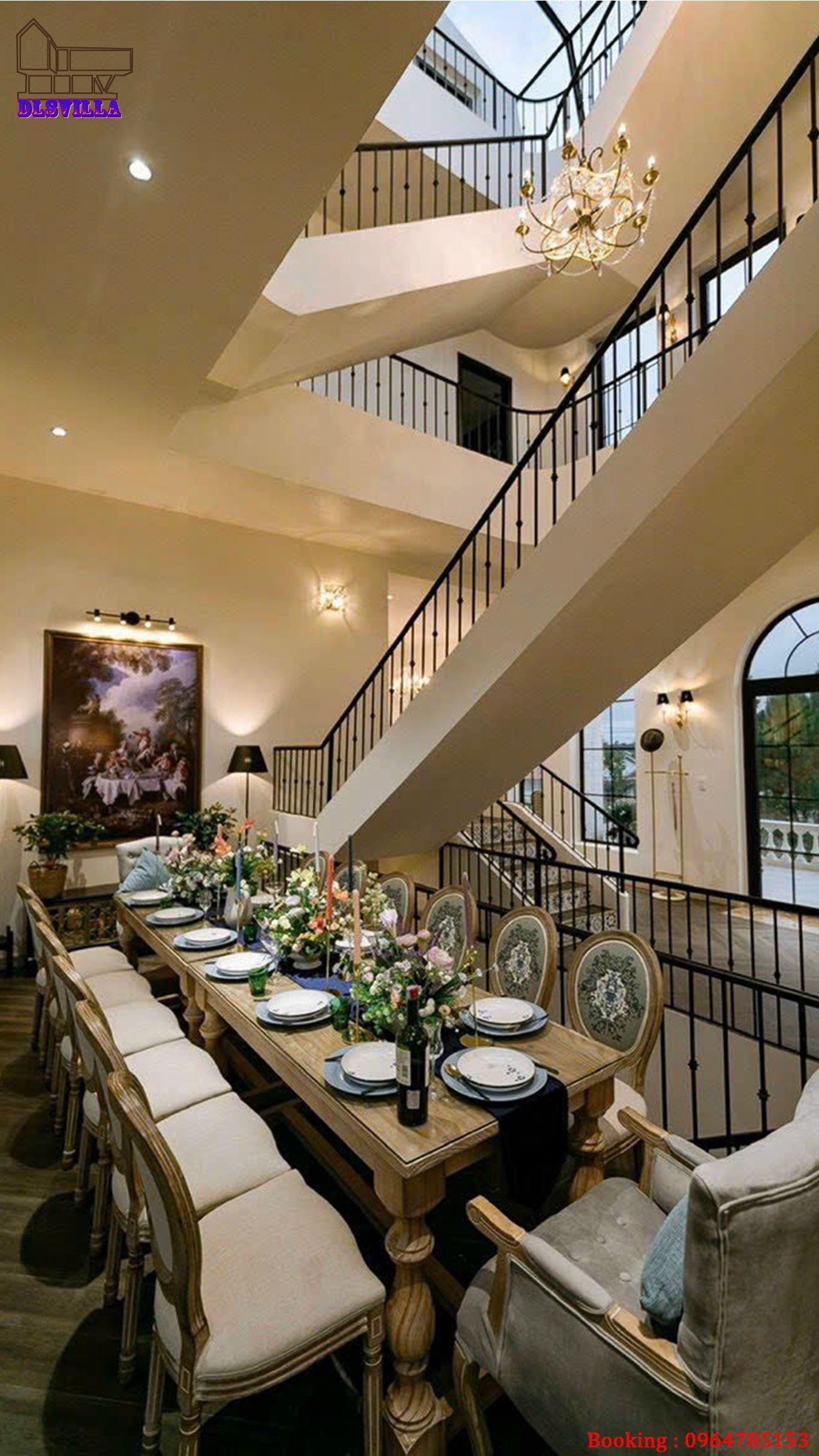 VILLA ĐÀ LẠT DL105-Biệt Thự Châu Âu Giữa Lòng Phố Núi 31 villa da lat dl105 29