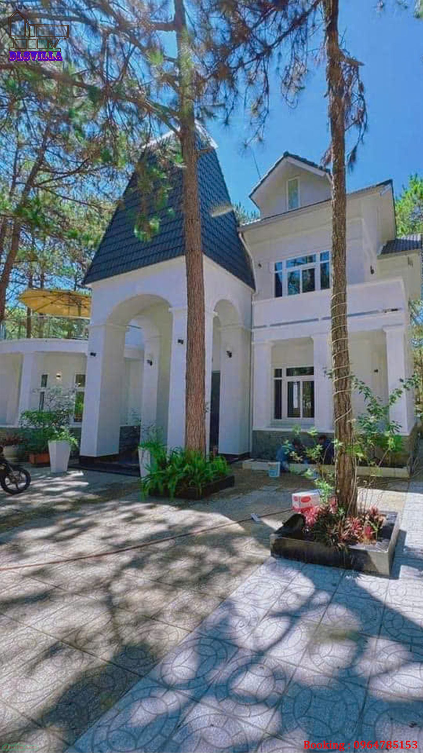 VILLA ĐÀ LẠT DL114-Trải Nghiệm Villa Giá Rẻ Trong Hồ Tuyền Lâm 2 Villa Đà Lạt DL114