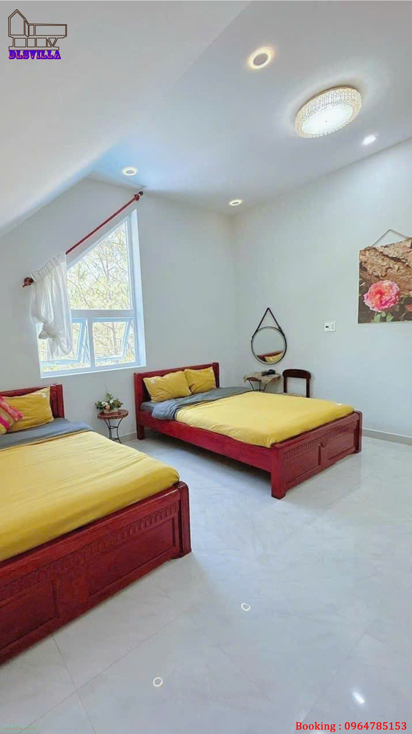 VILLA ĐÀ LẠT DL114-Trải Nghiệm Villa Giá Rẻ Trong Hồ Tuyền Lâm 18 villa da lat dl114 19