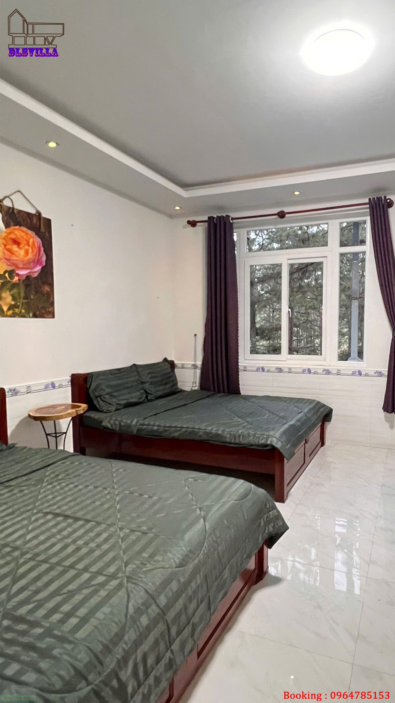 VILLA ĐÀ LẠT DL114-Trải Nghiệm Villa Giá Rẻ Trong Hồ Tuyền Lâm 21 villa da lat dl114 24