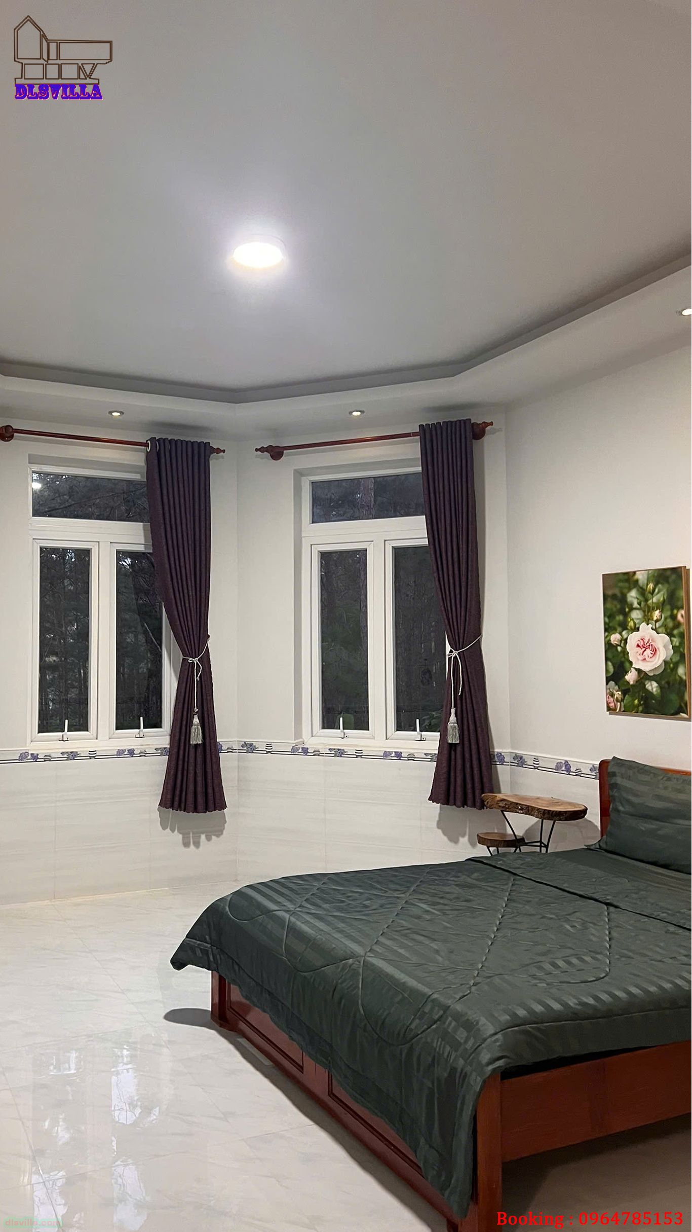 VILLA ĐÀ LẠT DL114-Trải Nghiệm Villa Giá Rẻ Trong Hồ Tuyền Lâm 29 villa da lat dl114 25