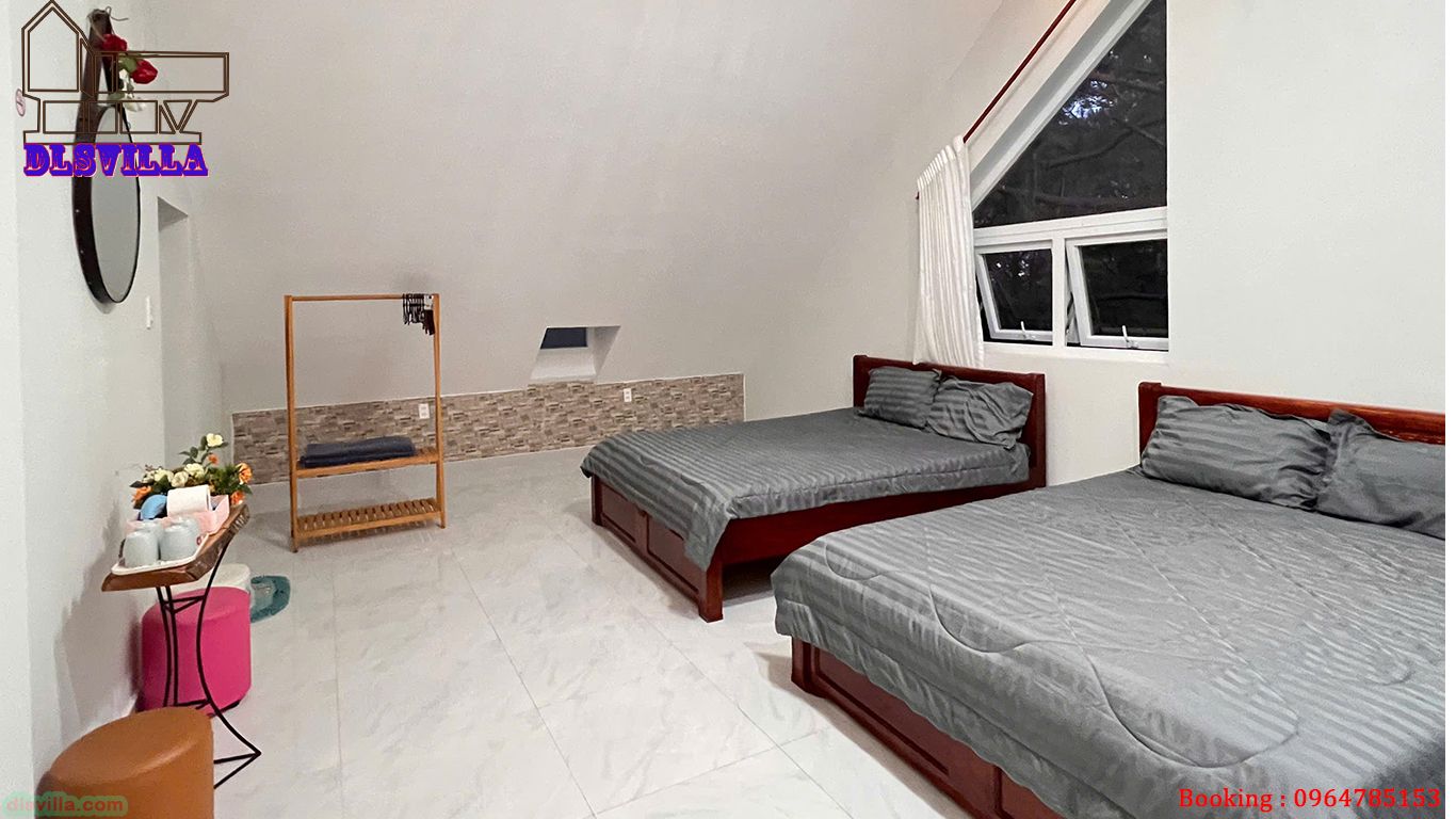 VILLA ĐÀ LẠT DL114-Trải Nghiệm Villa Giá Rẻ Trong Hồ Tuyền Lâm 15 villa da lat dl114 5