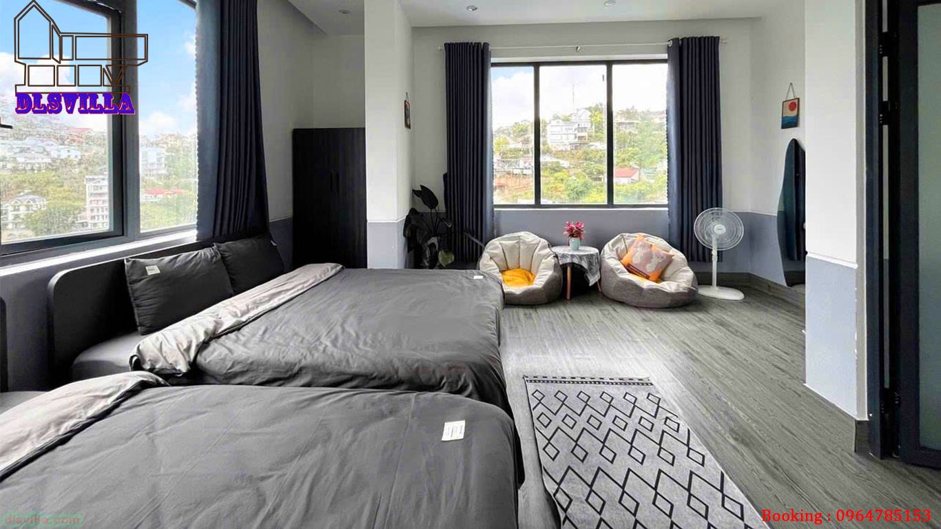 💥KHÁM PHÁ VILLA ĐÀ LẠT DL126-VILLA VIEW THUNG LŨNG, ĐỒI THÔNG, SĂN MÂY 19 villa da lat dl126 17