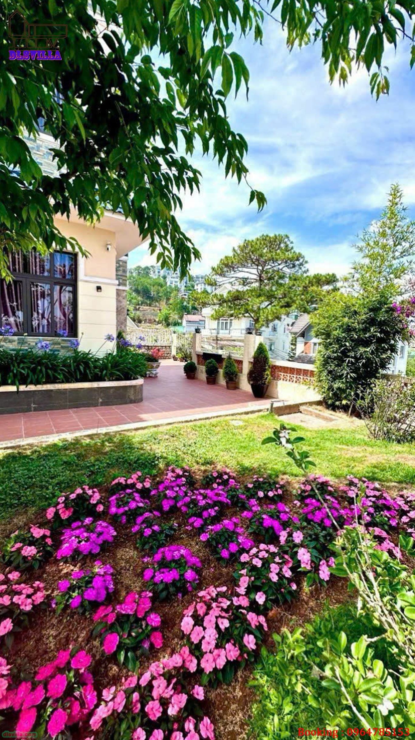VILLA ĐÀ LẠT DL130-SÂN VƯỜN VIEW ĐỈNH ĐƯỜNG TRỊNH HOÀI ĐỨC 10 villa da lat dl130 37