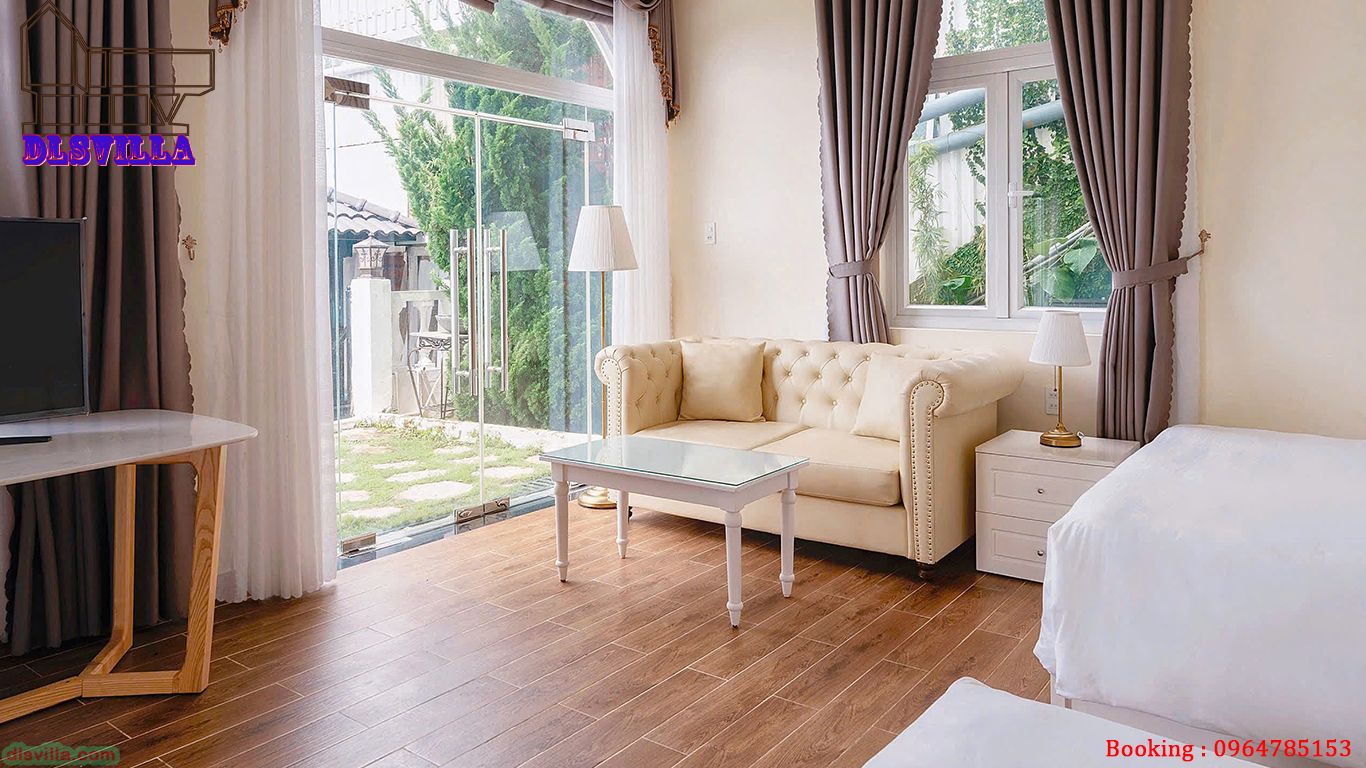 VILLA ĐÀ LẠT DL141-VILLA SÂN VƯỜN, VIEW ĐỒI NÚI,SĂN MÂY 10 villa da lat dl141 10
