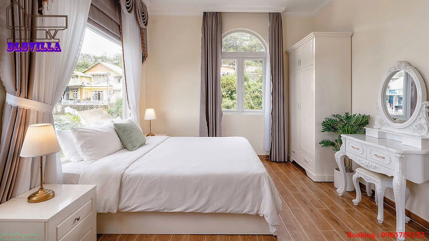 VILLA ĐÀ LẠT DL141-VILLA SÂN VƯỜN, VIEW ĐỒI NÚI,SĂN MÂY 18 villa da lat dl141 15