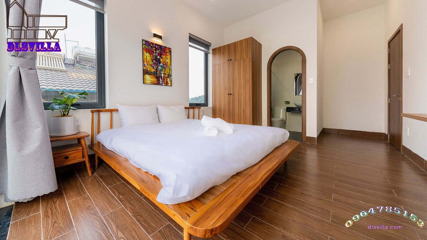 VILLA ĐÀ LẠT DL158-VILLA TÔNG MÀU TRẮNG XINH XẮN VÀ ẤM ÁP 17 villa da lat dl158 16