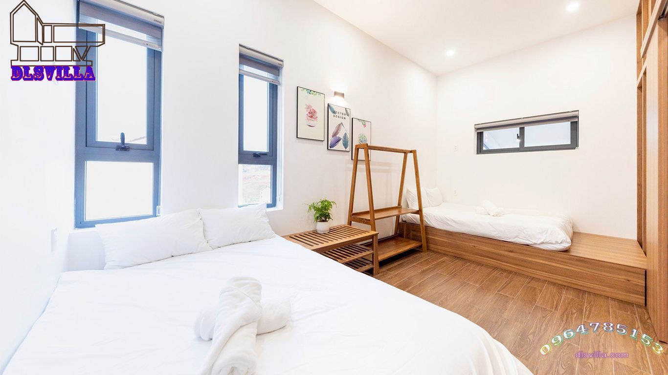 VILLA ĐÀ LẠT DL158-VILLA TÔNG MÀU TRẮNG XINH XẮN VÀ ẤM ÁP 23 villa da lat dl158 21