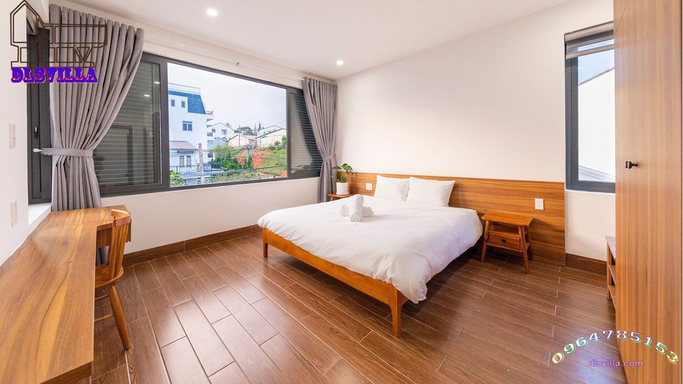 VILLA ĐÀ LẠT DL158-VILLA TÔNG MÀU TRẮNG XINH XẮN VÀ ẤM ÁP 22 villa da lat dl158 22