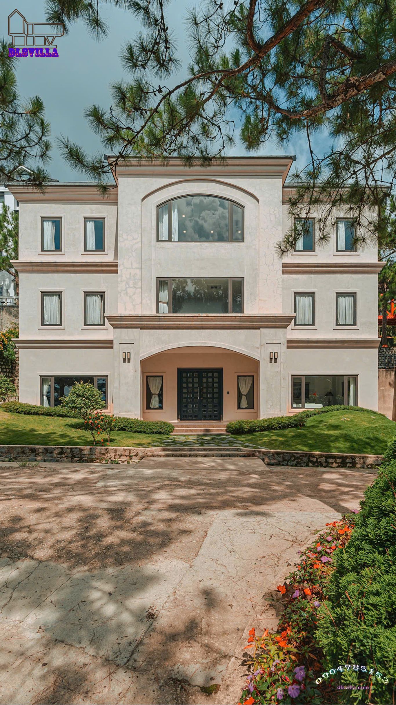 VILLA ĐÀ LẠT DL161-SÂN VƯỜN,HIỆN ĐẠI, SANG TRỌNG VIEW RỪNG THÔNG 3 villa da lat dl161 4