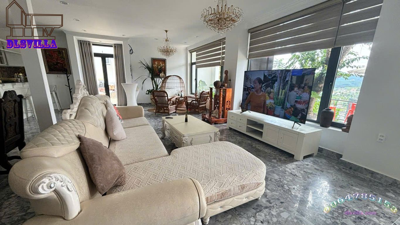 VILLA ĐÀ LẠT DL162-CĂN VILLA SÂN VƯỜN VIEW ÔM TRỌN THÀNH PHỐ 10 villa da lat dl162 2