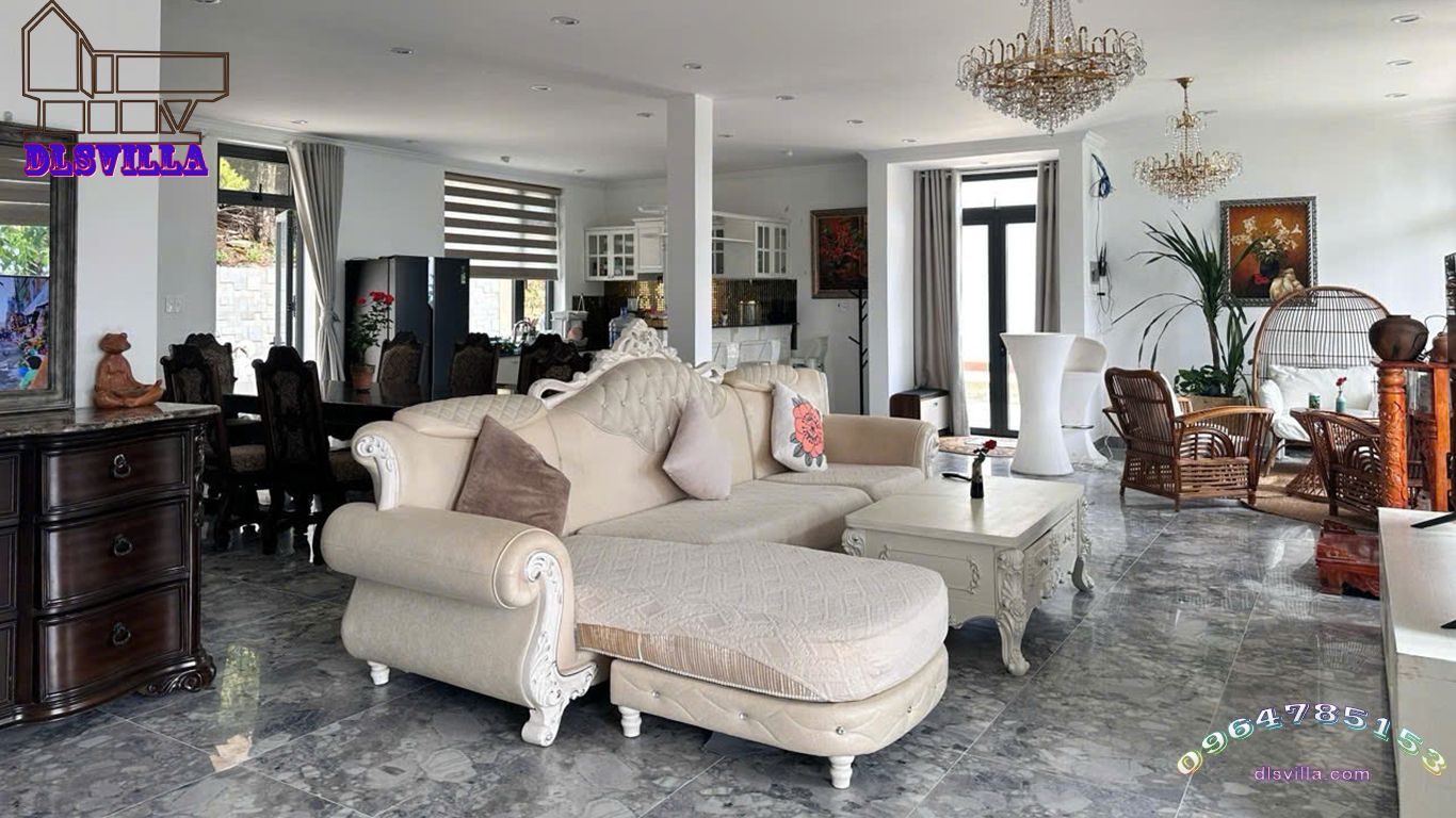 VILLA ĐÀ LẠT DL162-CĂN VILLA SÂN VƯỜN VIEW ÔM TRỌN THÀNH PHỐ 8 villa da lat dl162 25