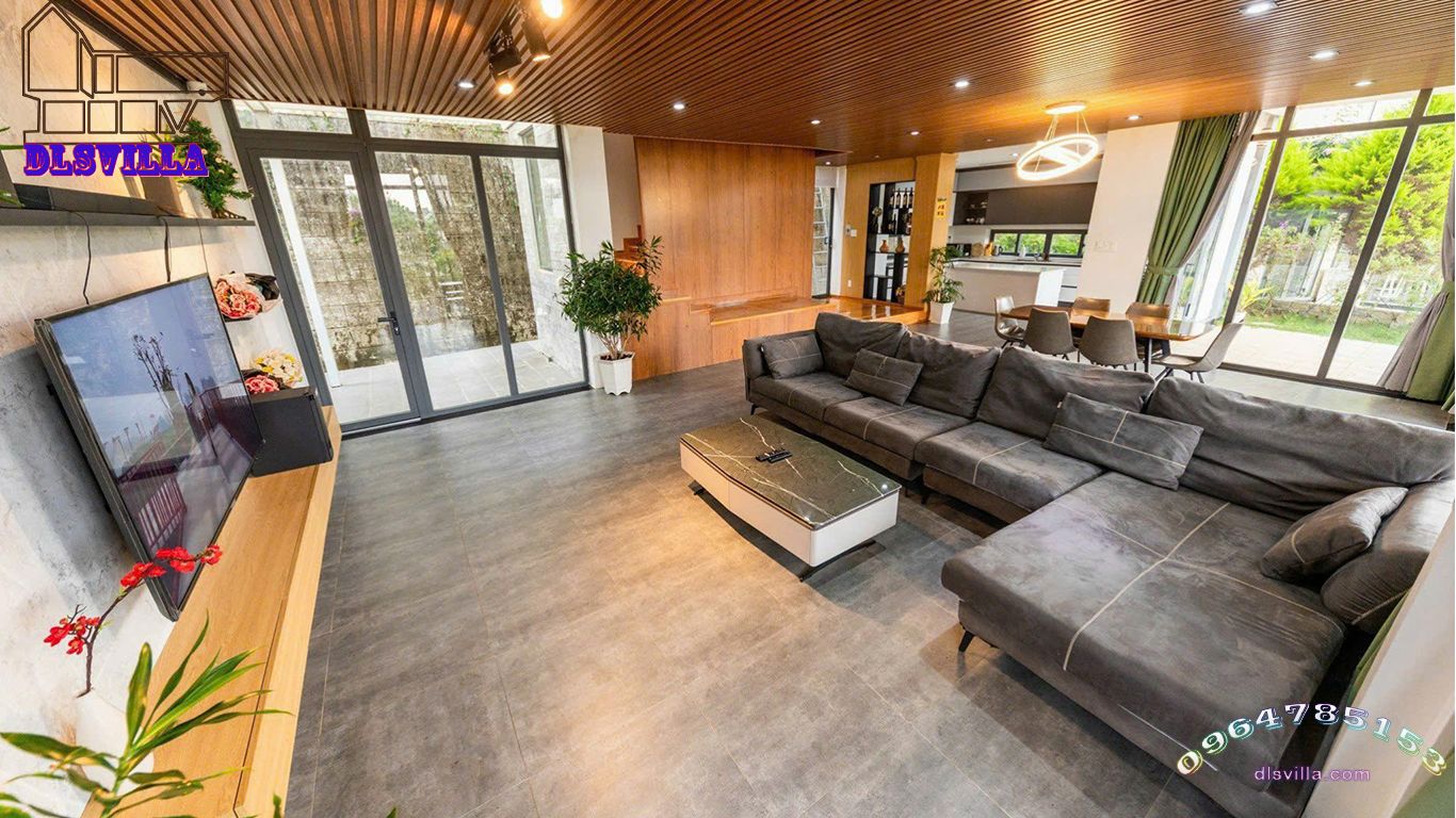 VILLA ĐÀ LẠT DL163-VILLA SÂN VƯỜN KDL NAM HỒ 6.7 9 villa da lat dl163 10