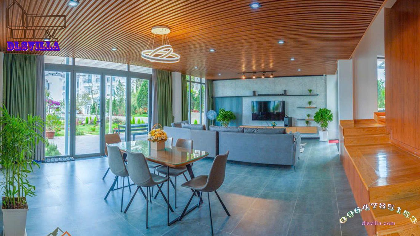 VILLA ĐÀ LẠT DL163-VILLA SÂN VƯỜN KDL NAM HỒ 6.7 16 villa da lat dl163 33