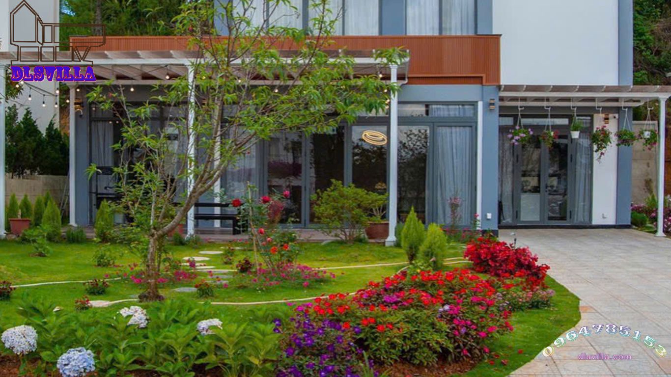 VILLA ĐÀ LẠT DL163-VILLA SÂN VƯỜN KDL NAM HỒ 6.7 5 villa da lat dl163 34