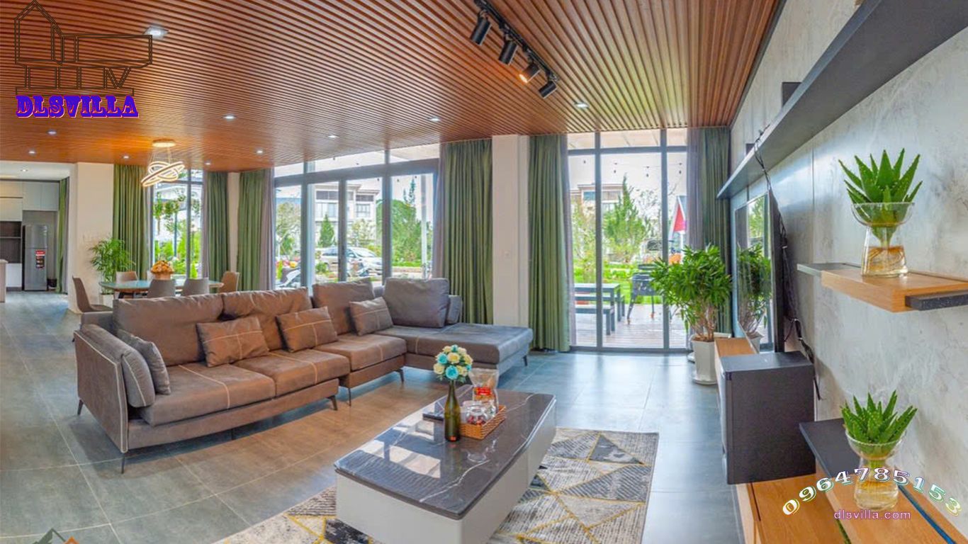 VILLA ĐÀ LẠT DL163-VILLA SÂN VƯỜN KDL NAM HỒ 6.7 15 villa da lat dl163 36