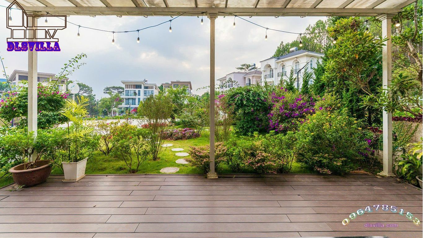 VILLA ĐÀ LẠT DL163-VILLA SÂN VƯỜN KDL NAM HỒ 6.7 7 villa da lat dl163 5