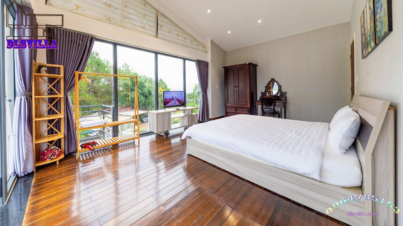 VILLA ĐÀ LẠT DL164-VILLA SÂN VƯỜN KDL NAM HỒ 6.6 20 villa da lat dl164 10