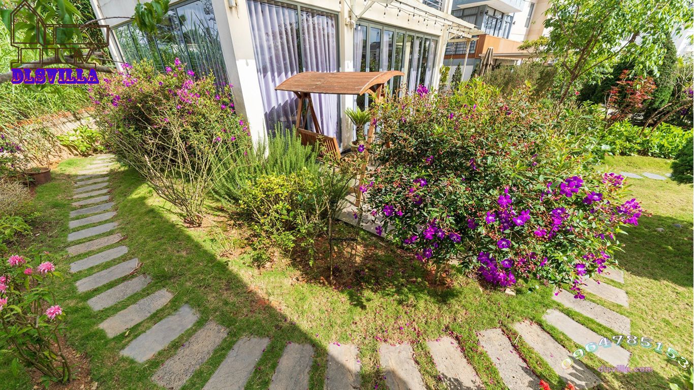 VILLA ĐÀ LẠT DL164-VILLA SÂN VƯỜN KDL NAM HỒ 6.6 3 villa da lat dl164 11