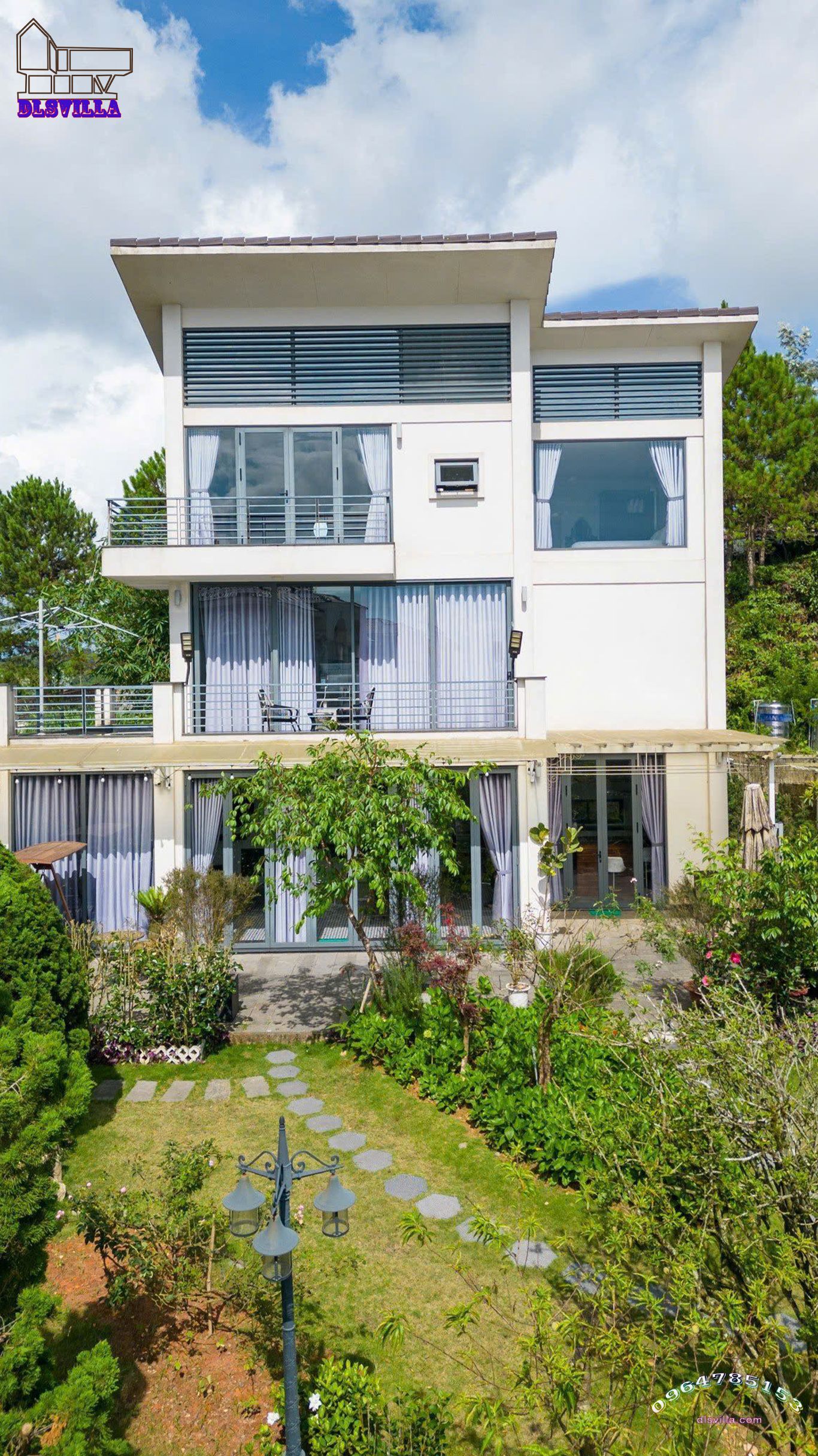 VILLA ĐÀ LẠT DL164-VILLA SÂN VƯỜN KDL NAM HỒ 6.6 6 villa da lat dl164 24
