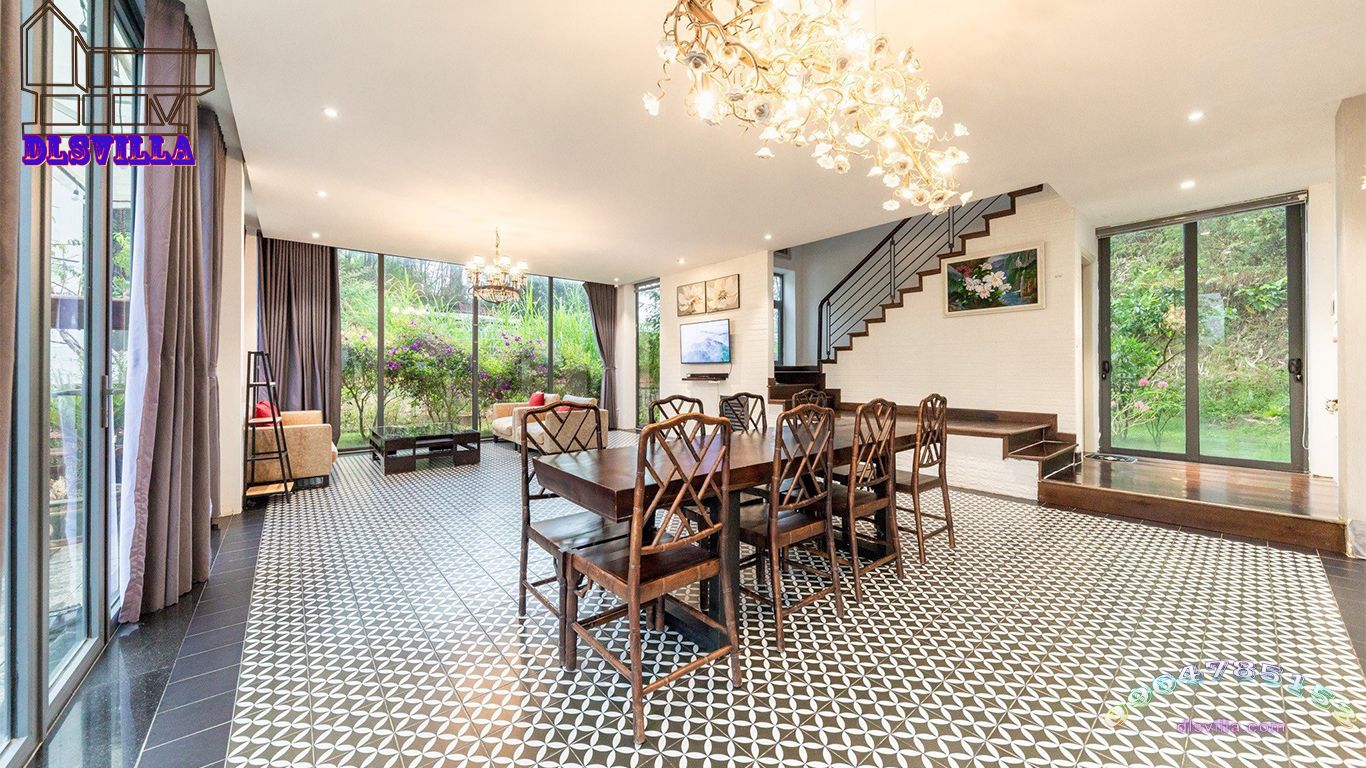 VILLA ĐÀ LẠT DL164-VILLA SÂN VƯỜN KDL NAM HỒ 6.6 16 villa da lat dl164 26