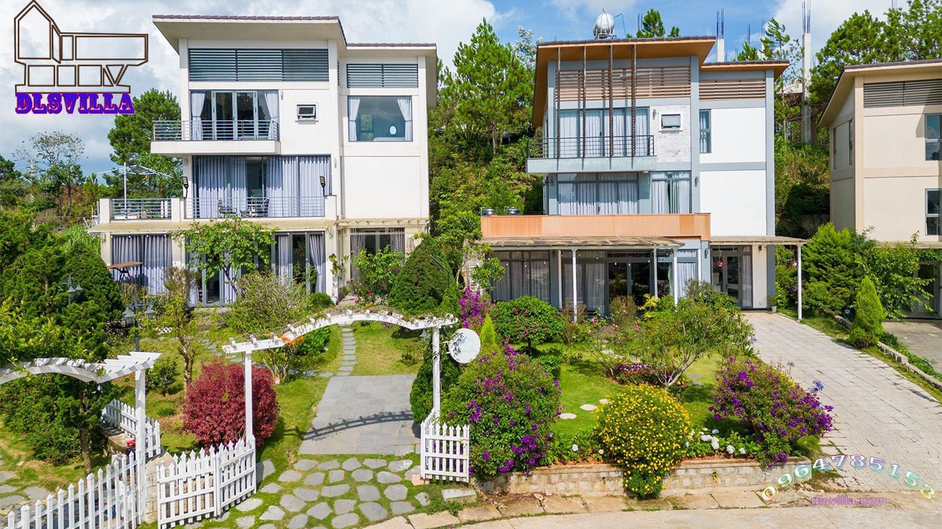 VILLA ĐÀ LẠT DL164-VILLA SÂN VƯỜN KDL NAM HỒ 6.6 7 villa da lat dl164 30