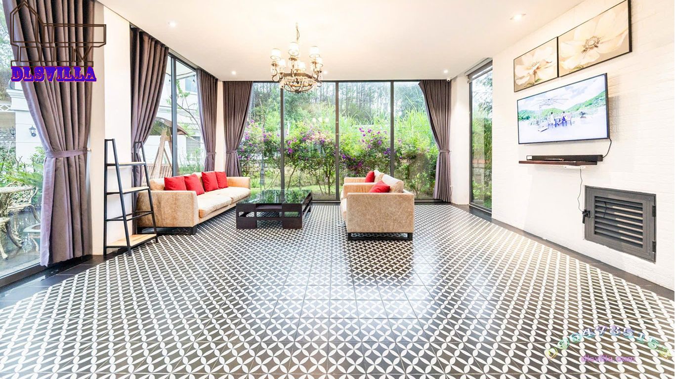 VILLA ĐÀ LẠT DL164-VILLA SÂN VƯỜN KDL NAM HỒ 6.6 10 villa da lat dl164 37