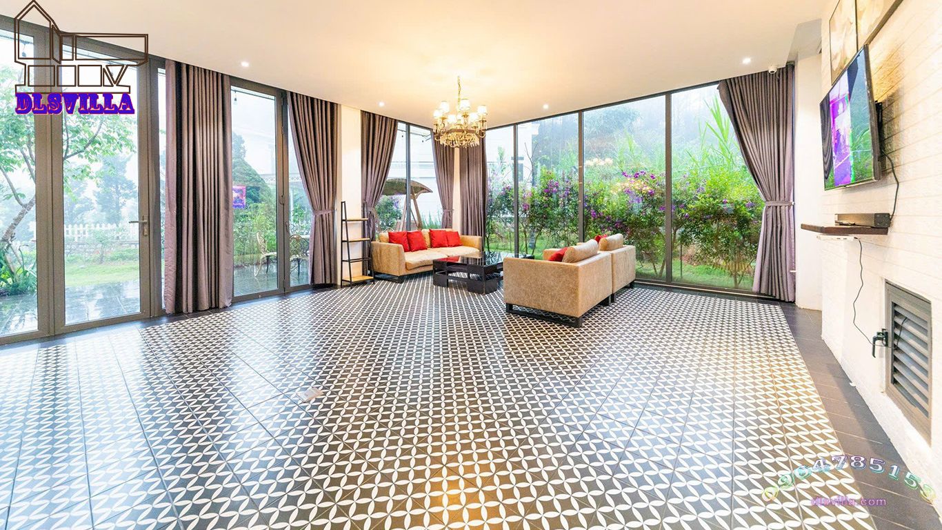 VILLA ĐÀ LẠT DL164-VILLA SÂN VƯỜN KDL NAM HỒ 6.6 14 villa da lat dl164 4