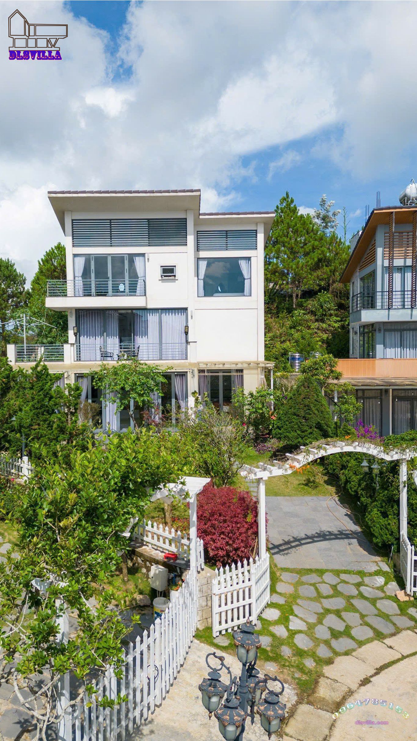 VILLA ĐÀ LẠT DL164-VILLA SÂN VƯỜN KDL NAM HỒ 6.6 2 villa da lat dl164 5